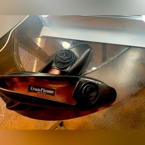 Evan Picone Size 8.5 Flats (Dark brown/black)